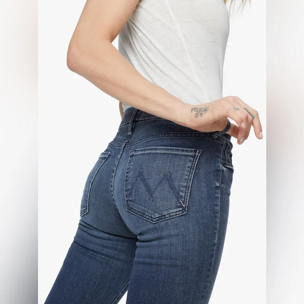 Mother Denim - High Waisted Looker Jeans - Image 2