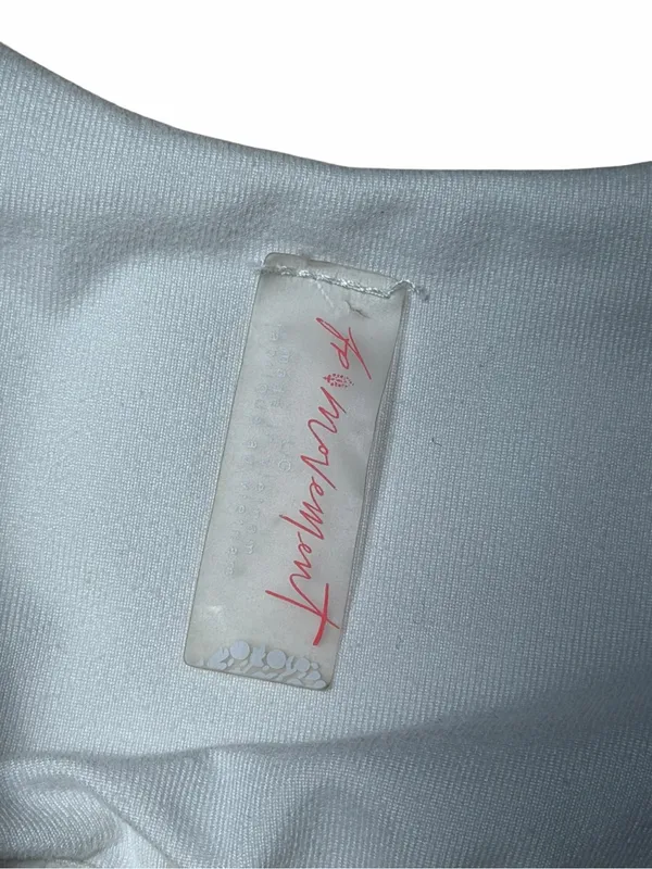 Free People Movement White Swing of Thing Tennis Dress Womens L - Image 5