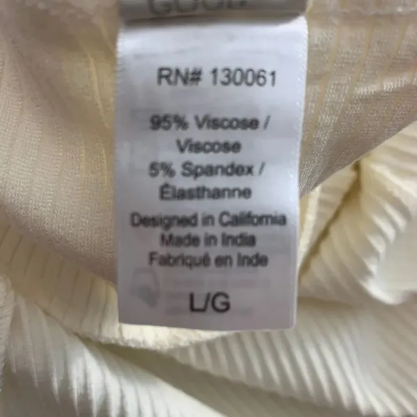 L*Space Topanga Dress in‎ Cream Ribbed Cutout - Image 11