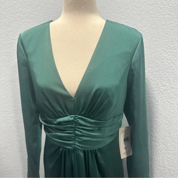 Kay Unger Kayla Gown Size 10 Green Formal Evening Gown Mother of Bride NWT - Image 7