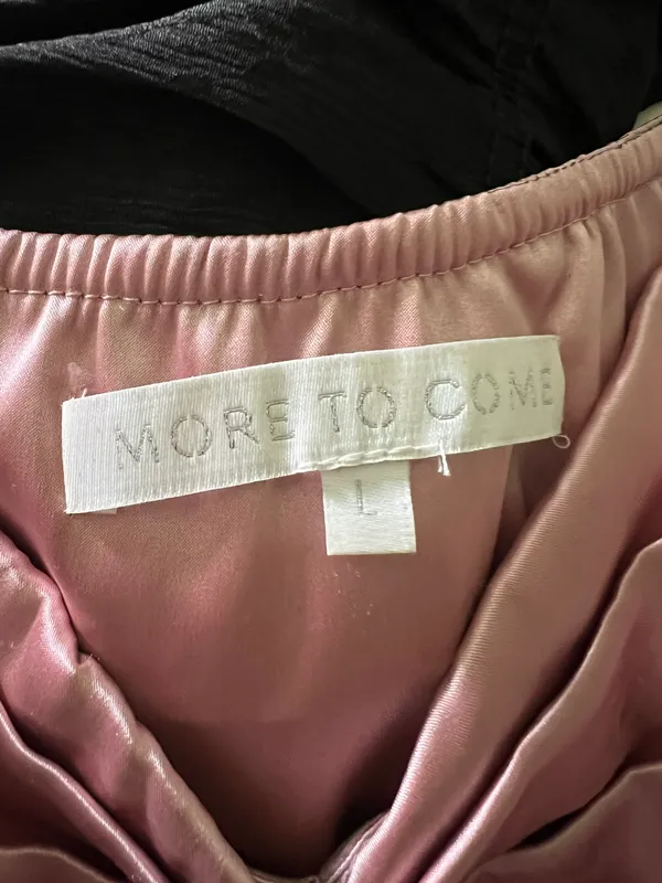 Revolve Satin Crop Top - Image 5