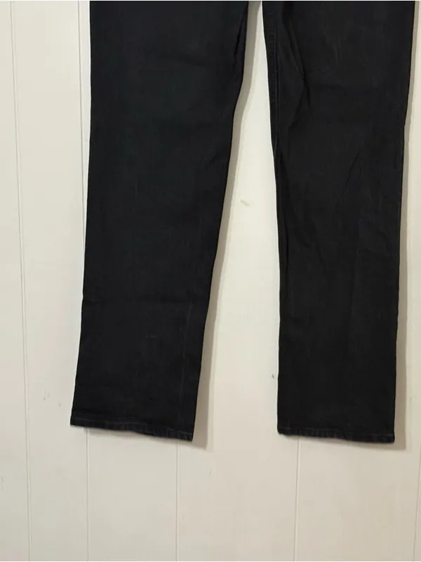 Abercrombie & Fitch 90s Straight Ultra High Rise Black Jeans Size 10 - Image 6
