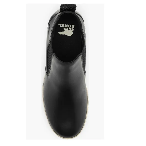 Sorel Out N About Wedge Leather Bootie, Ankle Boots Black, Size 9.5‎ NWT - Image 4