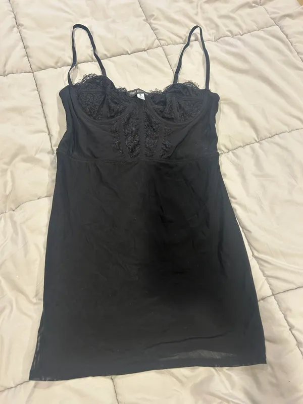 Modern Love Bustier Mini Dress - Image 5