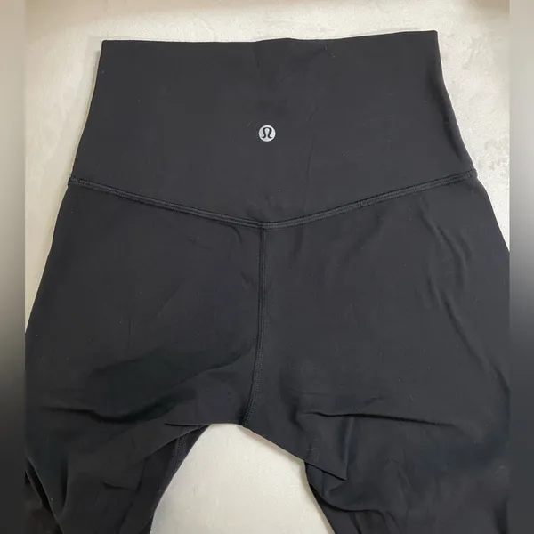 Lululemon Align High Rise Black Leggings Size 4 - Image 8