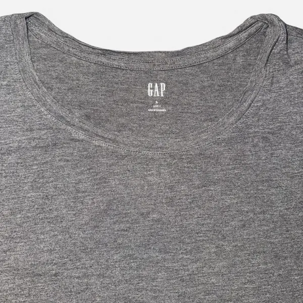 Heather Gray Gap short sleeve baby tee, size women’s large - Image 2