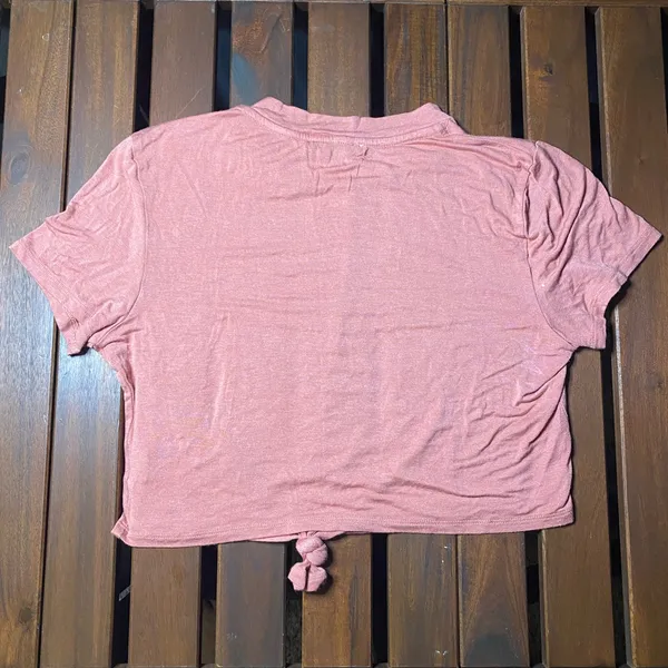 Iris Women's Pink Crop Top size M - Image 5