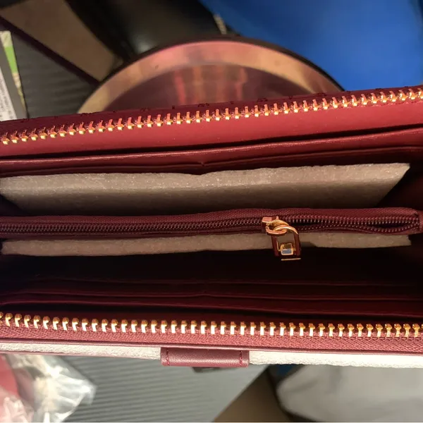 NWT plum badgley mishka zippy and snap wallet‎ - Image 5