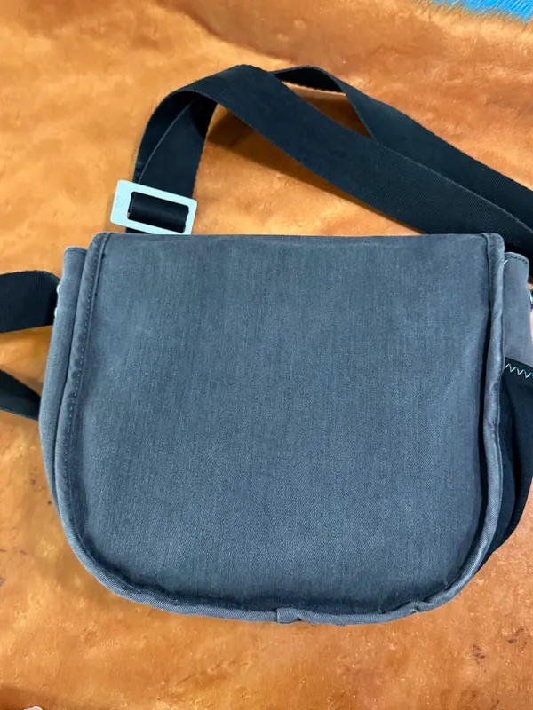 Sherpani Milli Crossbody Bag Gray Black Strap outdoor travel - Image 3