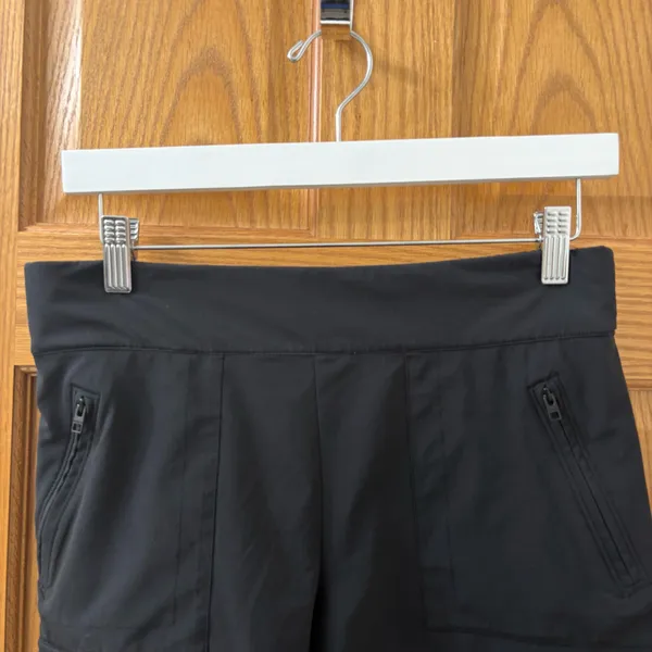 Athleta Black Activewear Shorts Size Women’s 4 - Small - Image 2