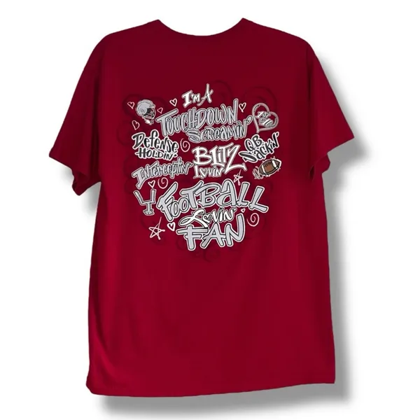 Gildan Ultra Cotton Alabama Crimson Tide Sweet Thing Apparel T-shirt Medium - Image 7