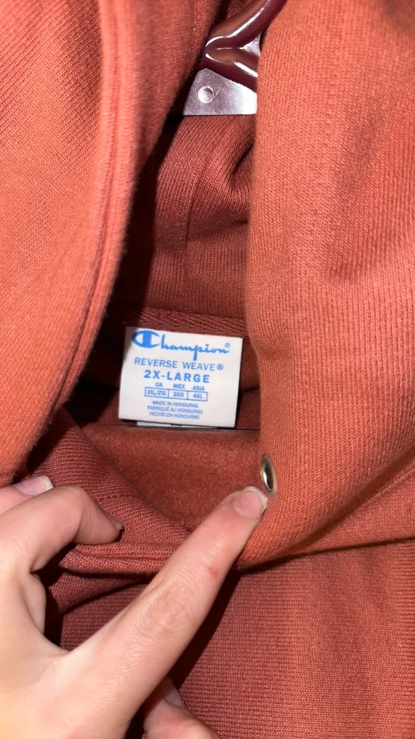 Champion Oversized Cropped  Hoodie - Image 3