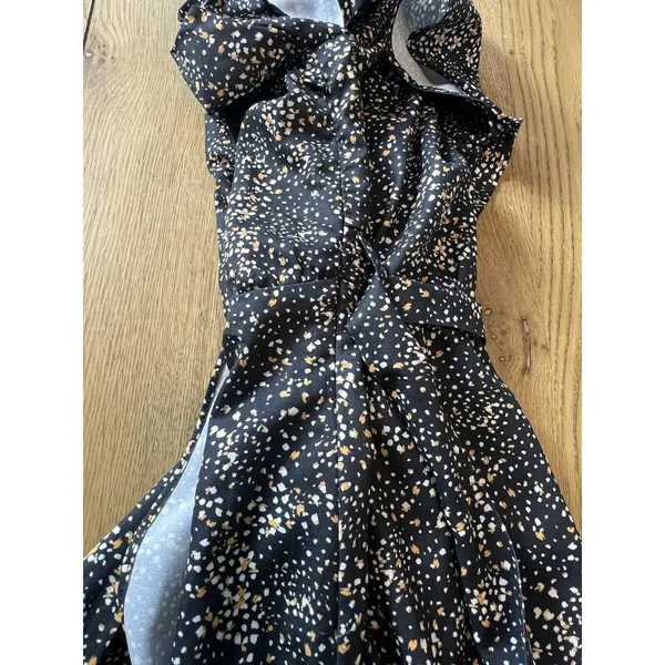 Sadie & Sage Polka Dot Dress Size Small Midi‎ Fit & Flare Cottagecore Preppy - Image 12