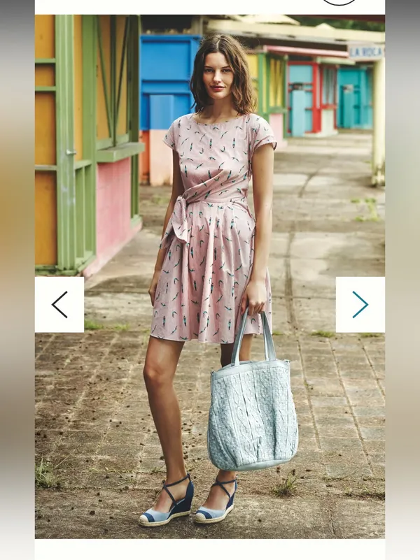 Bathing Beauty Dress Maeve by Anthropologie Size Medium - Image 2