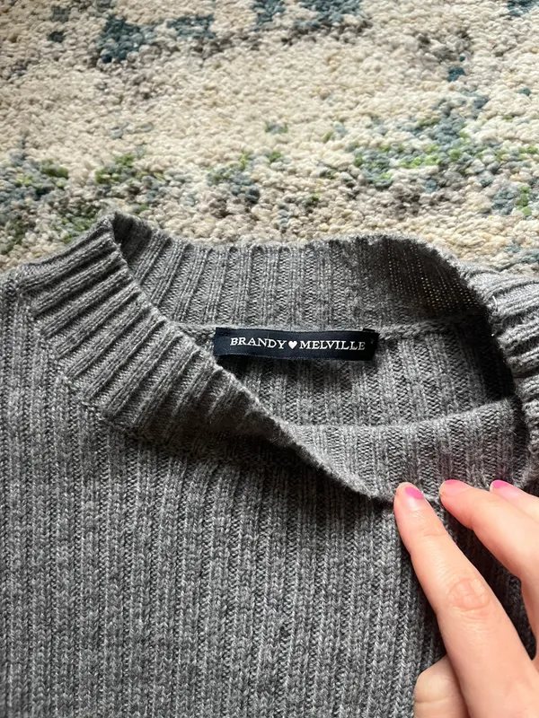 Brandy Melville Mock Neck Sweater - Image 2