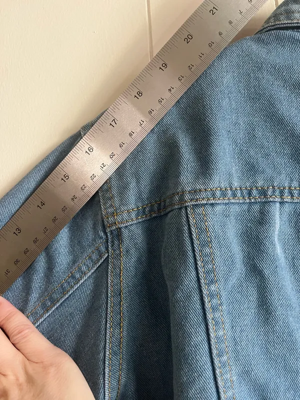 Alternative Denim 3/4 Sleeves Jean Jacket - Image 5