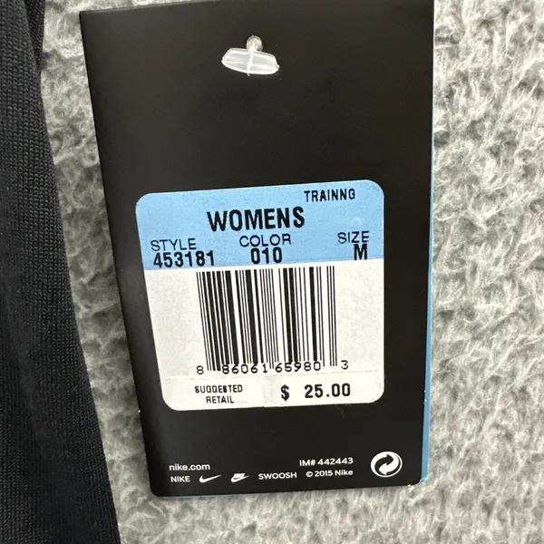 NWT Nike‎ Dri Fit Legend Short Sleeve Shirt Black Athletic Women's Medium - Image 3