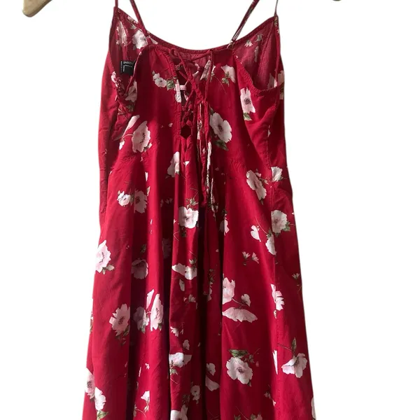 Forever 21 Red Floral Summer Dress - Image 2