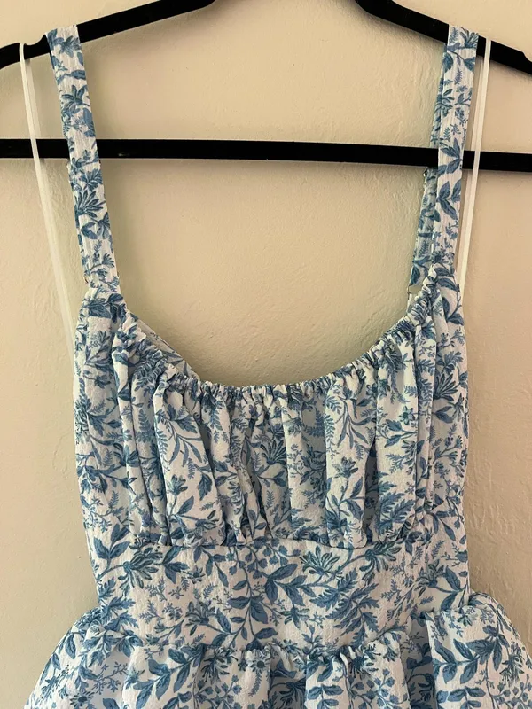 Buckle dress blue - Image 2