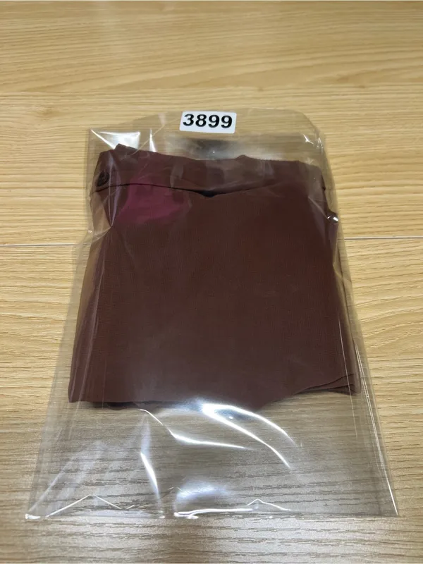 Abercrombie & Fitch Sheer Chocolate Brown Chiffon Button Down Blouse Size S - Image 14