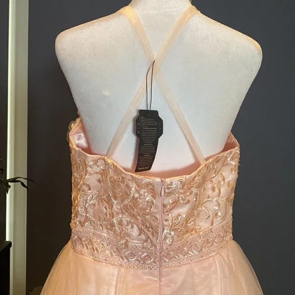 Women’s Short Prom Party Homecoming Dress Zip Up Back Size M NWT - Image 5