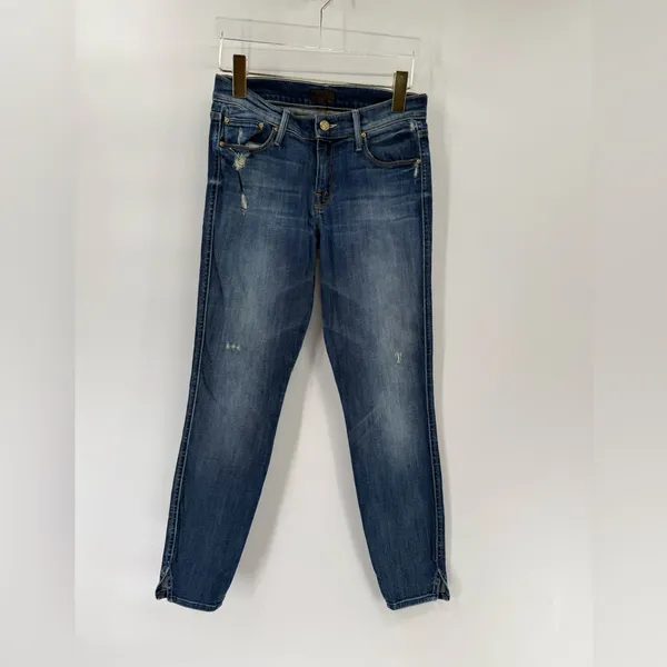 MOTHER the vamp jeans rough it‎ up size 26 - Image 2