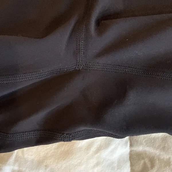 lululemon navy Black leggings Size 2 With Banded Bottom - Image 14