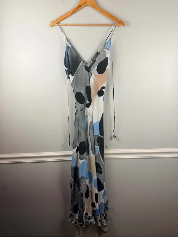 New Anthropologie Conditions Apply Harold Slip Maxi Dress size XS - Image 10