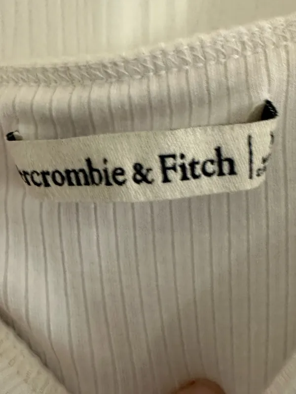 Abercrombie & Fitch White Midi Cutout Dress size XS - Image 5