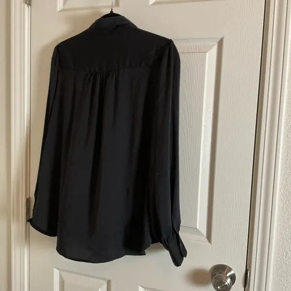 Banana Republic Womens Black Size large Blouse - Image 7