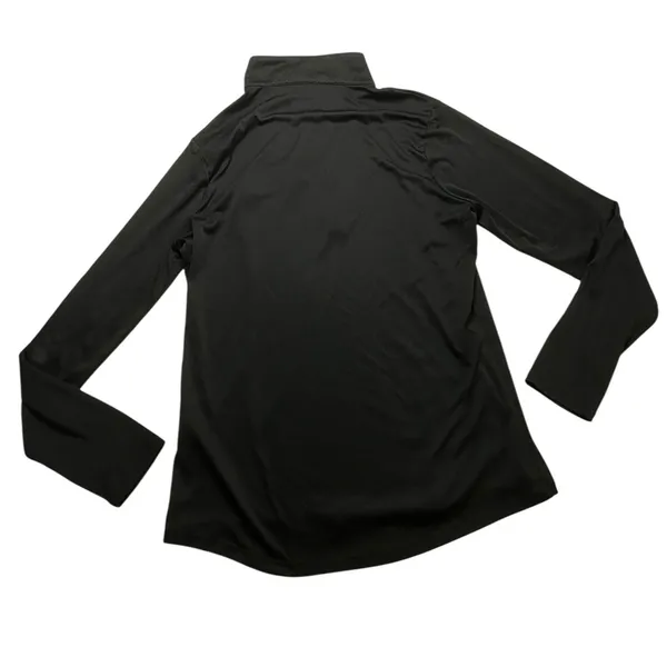 Gorpcore Collegiate Style Rutgers RWJ Fitness Blk Quarter Zip Athleisure Shacket - Image 7