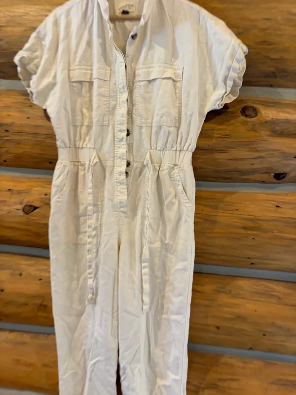 Universal Threads Cream Waist Jumpsuit size 10 - Image 4