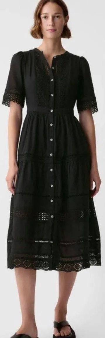 Gap Black Midi Dress - Image 2