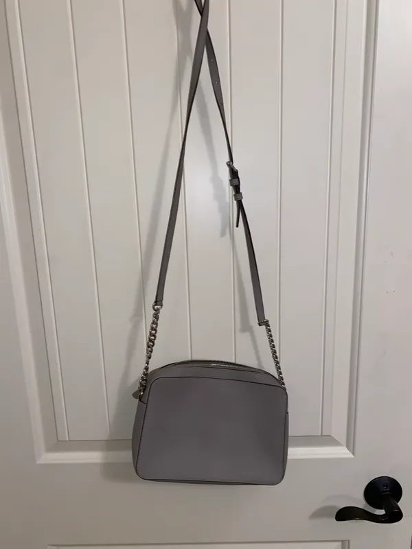 Michael Kors Grey Cross Body Bag - Image 4