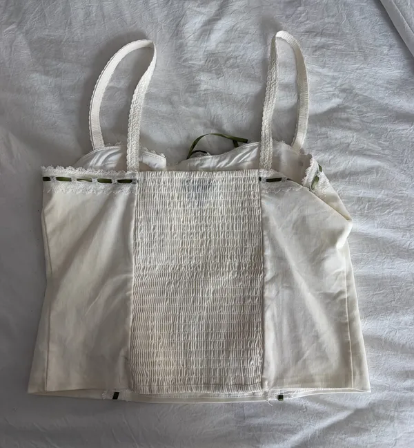 White corset top - Image 2