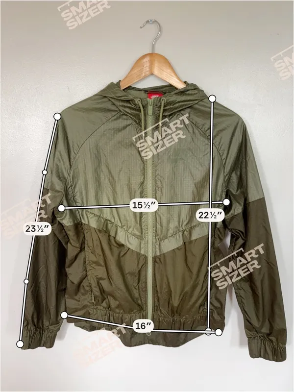 Nike | Women's Two Tone Wind Breaker Forest Green - Image 4