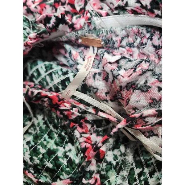 Free People Shirred Detail In Floral Print Maxi Dress Size S. B-3 - Image 7