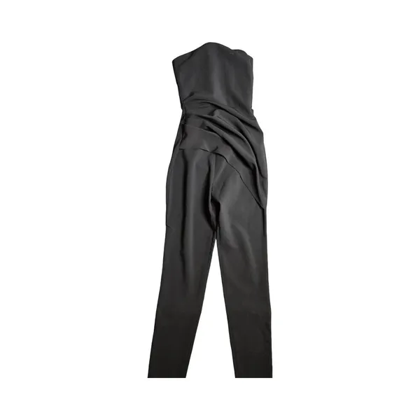 House of CB Leonida‎ Black Strapless Jumpsuit Size: S - Image 2