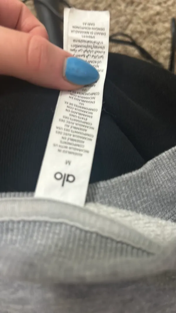 Alo gray crewneck - Image 3