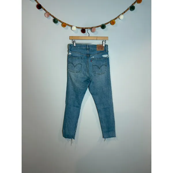 Levi's distressed Wedgie Skinny jeans - Image 3