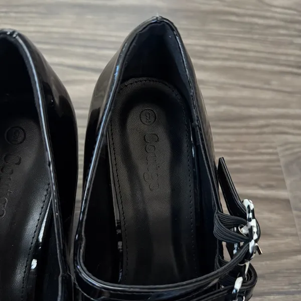 Coutgo Black Mary Janes NWOB - Image 2