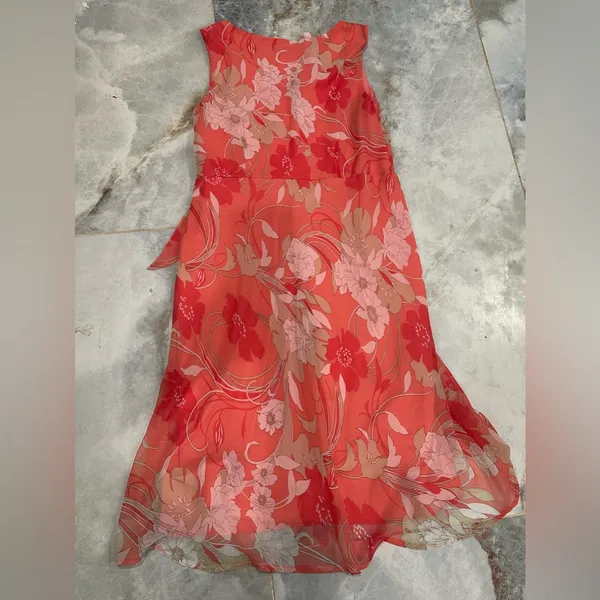 Merona Red Spaghetti Strap Sundress Midi - Image 9