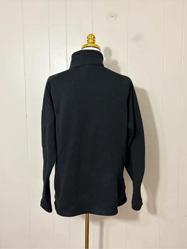 Patagonia Better Sweater Jacket Women’s XXL Black Full Zip Fleece Logo - Image 7