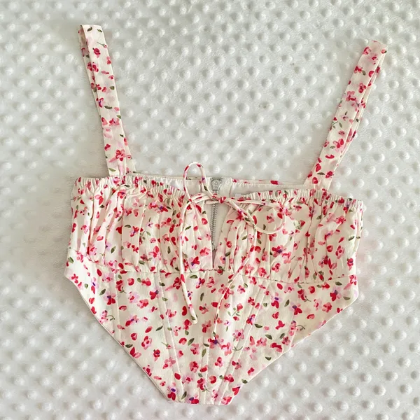 Princess Polly Hannah Corset Crop Top - Image 2
