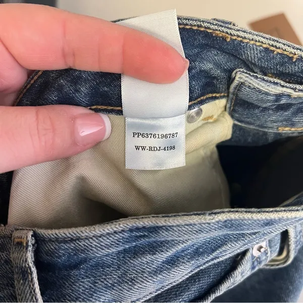 Everlane | Classic Blue Women's‎ Jeans 28 Crop Curvy 90s - Image 12