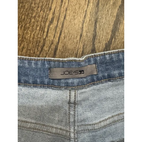 Joes Jeans Relaxed Short Juliet Size 32 Medium Wash‎ Raw Hen High Rise - Image 3