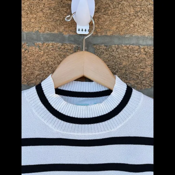 Shu shu sweater top medium White - Image 2