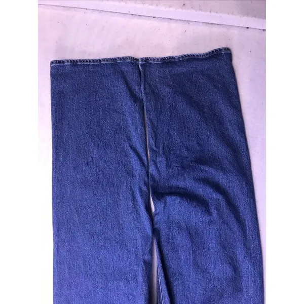 Old‎ Navy Sky-Hi Wide Leg Jeans Women 14 Blue Excellent Extra High Rise Durango - Image 8