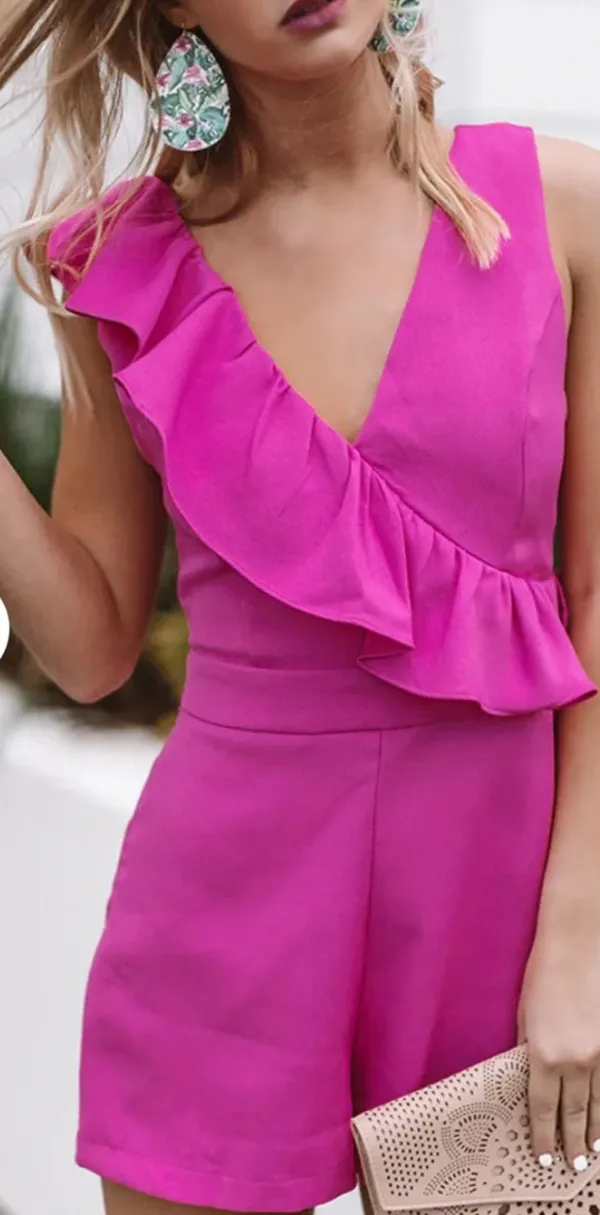DO+BE Pink Romper - Image 2