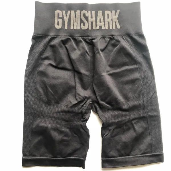 Gymshark S/S Flex Seamless Cycling Shorts & Flex Seamless Strappy Sports Bra Set - Image 2
